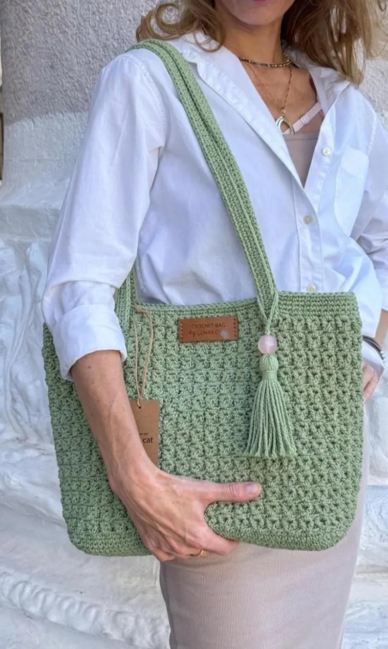 Crochet Tote Bag Pattern